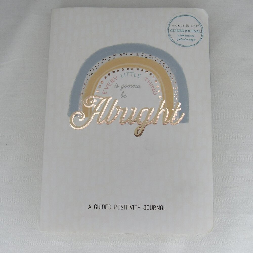 Molly & Rex Guided Positivity Journal Every Little Thing is Gonna Be Alright New